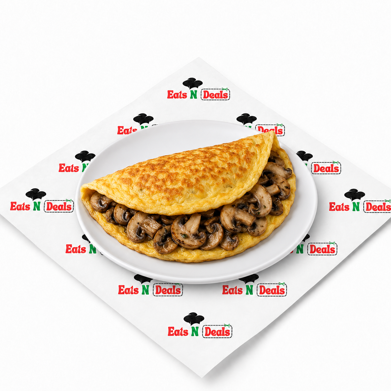 Mushroom Omelettes