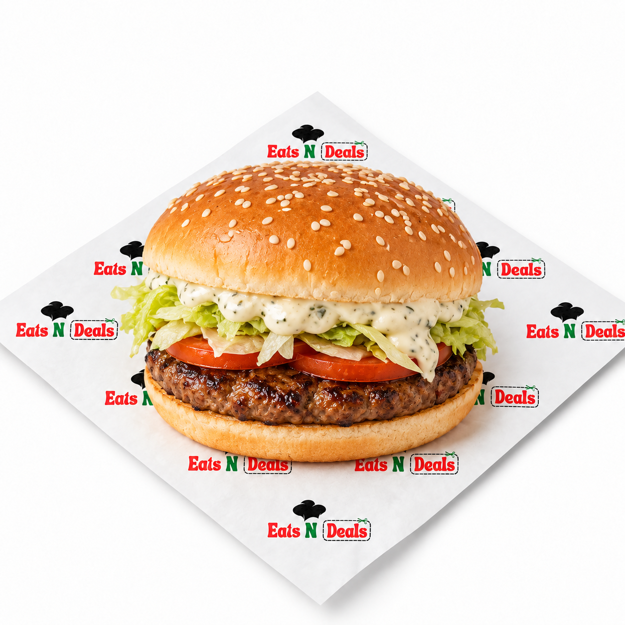 Single Garlic Burger
