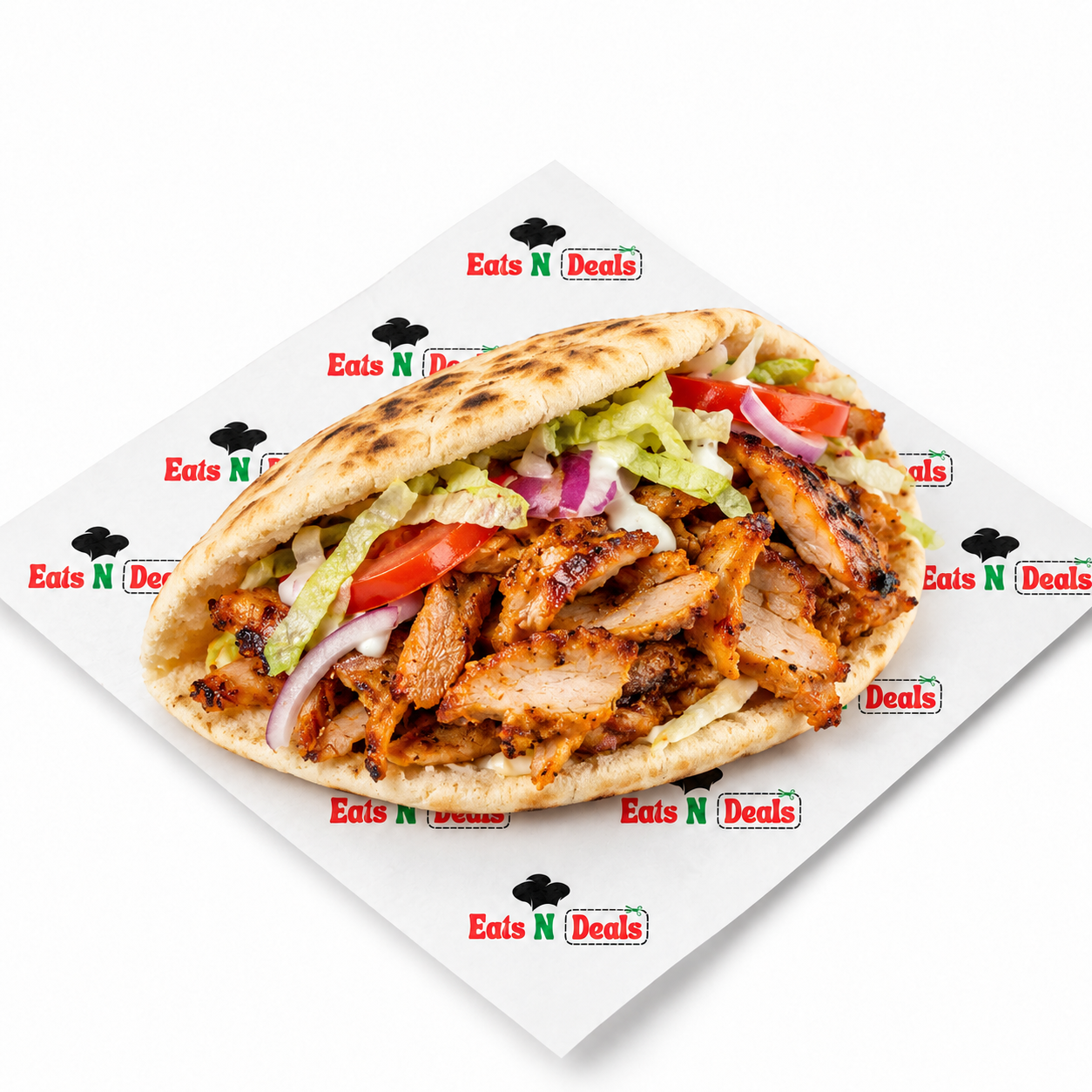 Regular Chicken Kebab In Pitta