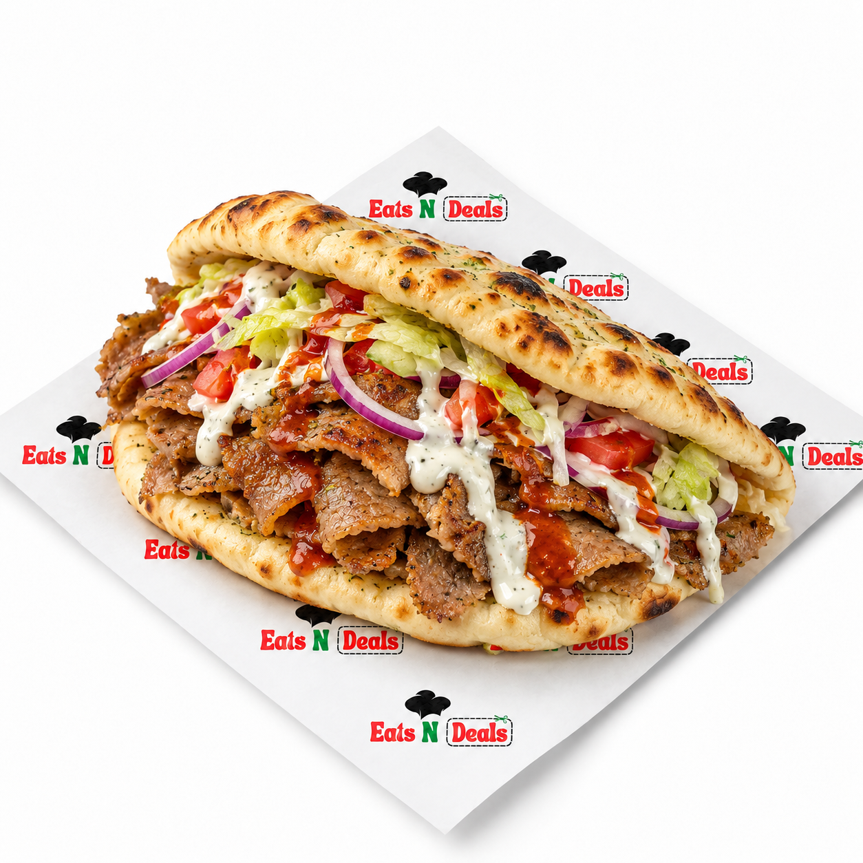 Donner Kebab On Naan