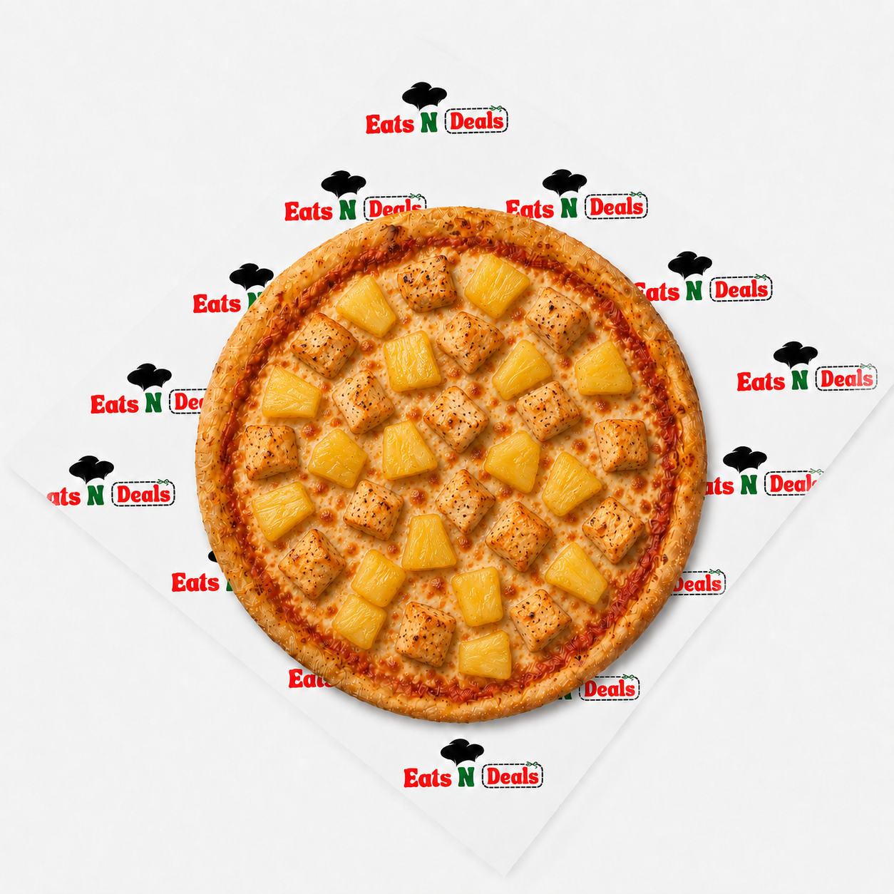 12" Chicken, Pineapple & Sweetcorn Pizza