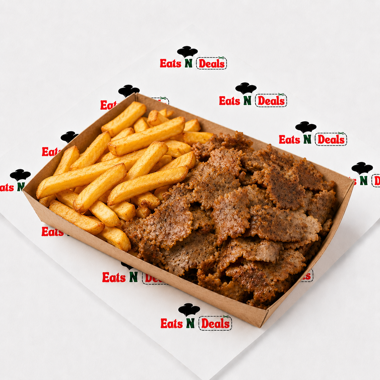 Small Donner Meat Chips & Cheese