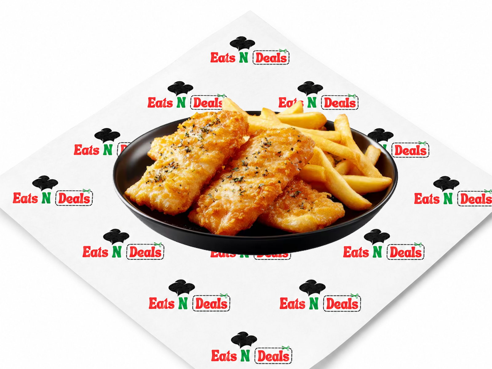 1pc Fish ( with chips)