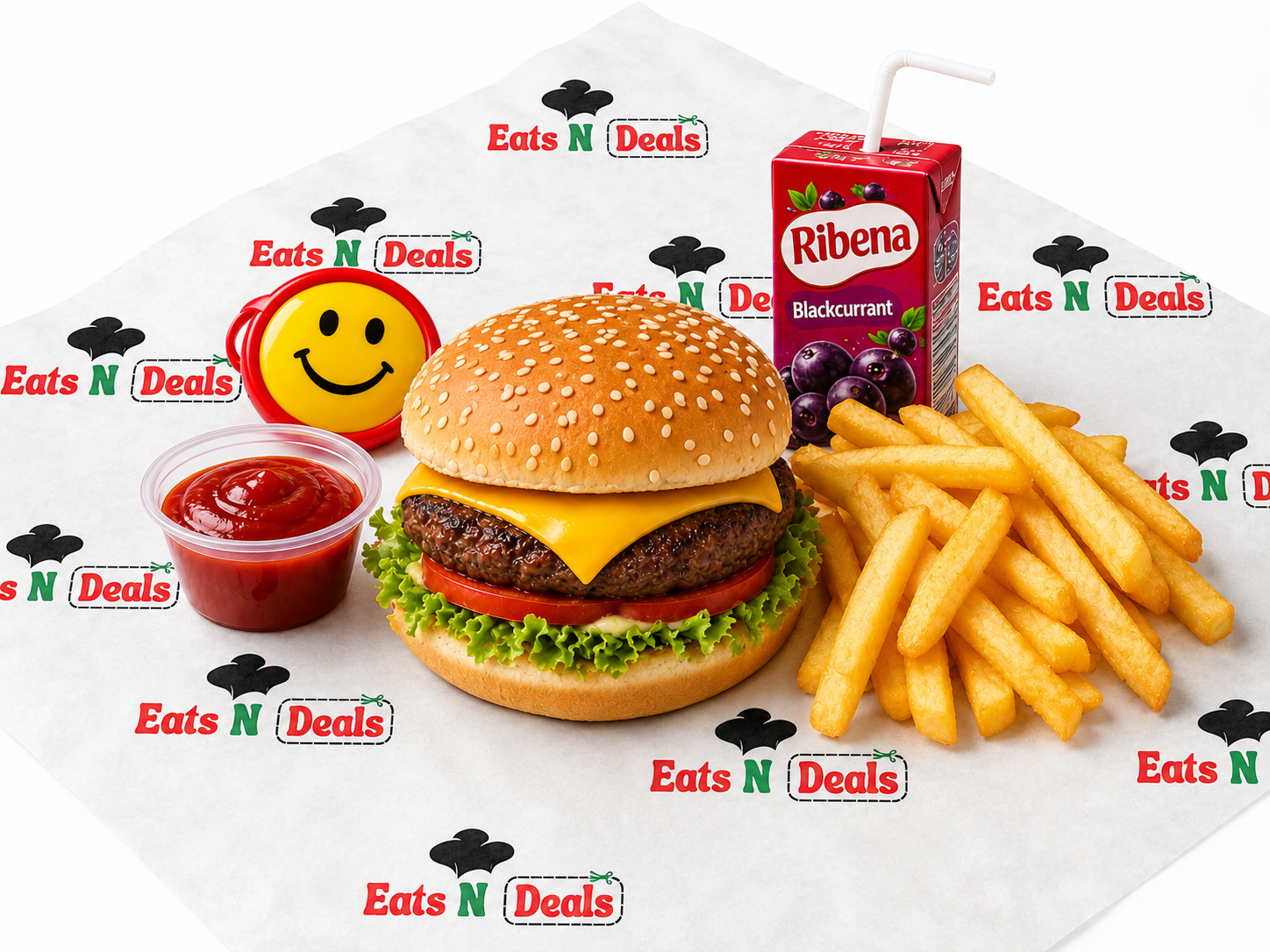 Kids Beef Burger Meal