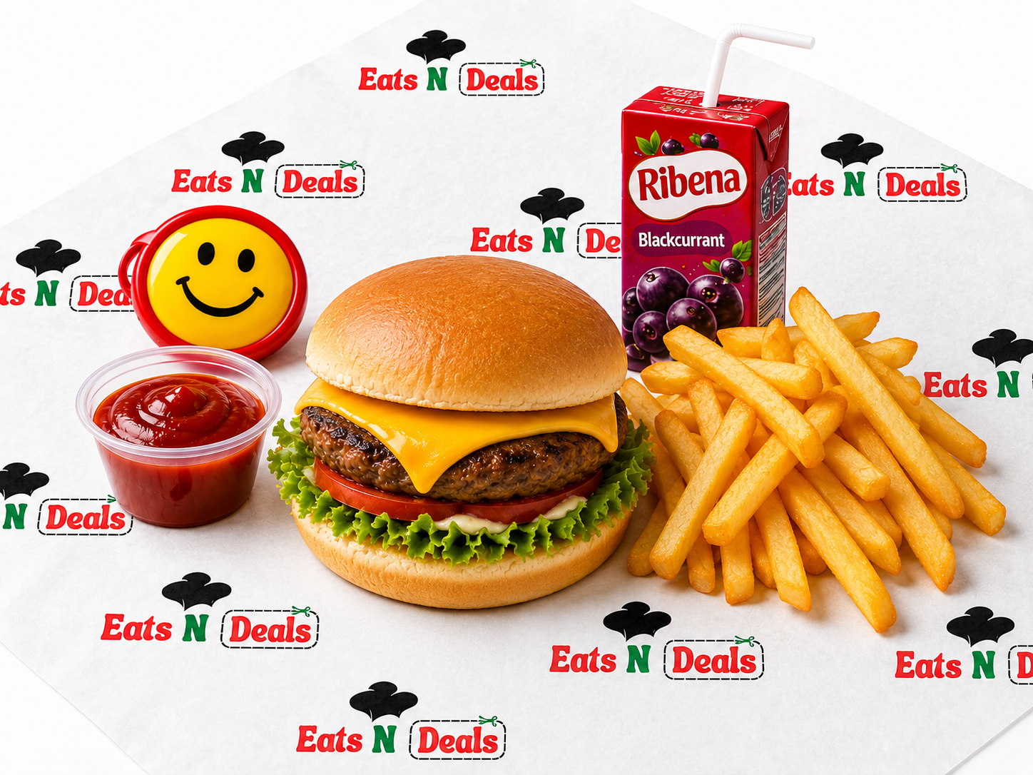 Kids Cheese Burger Meal