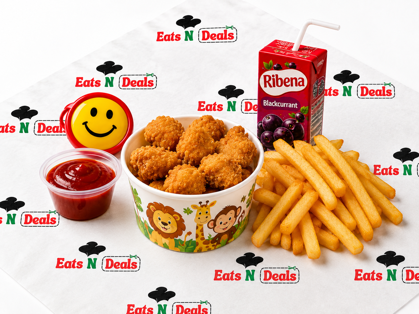 Kids Chicken Popcorn Meal