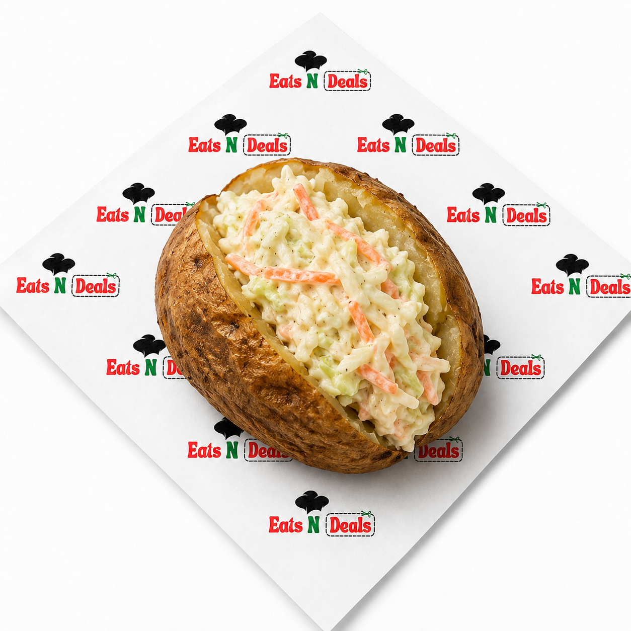 Coleslaw Baked Potato