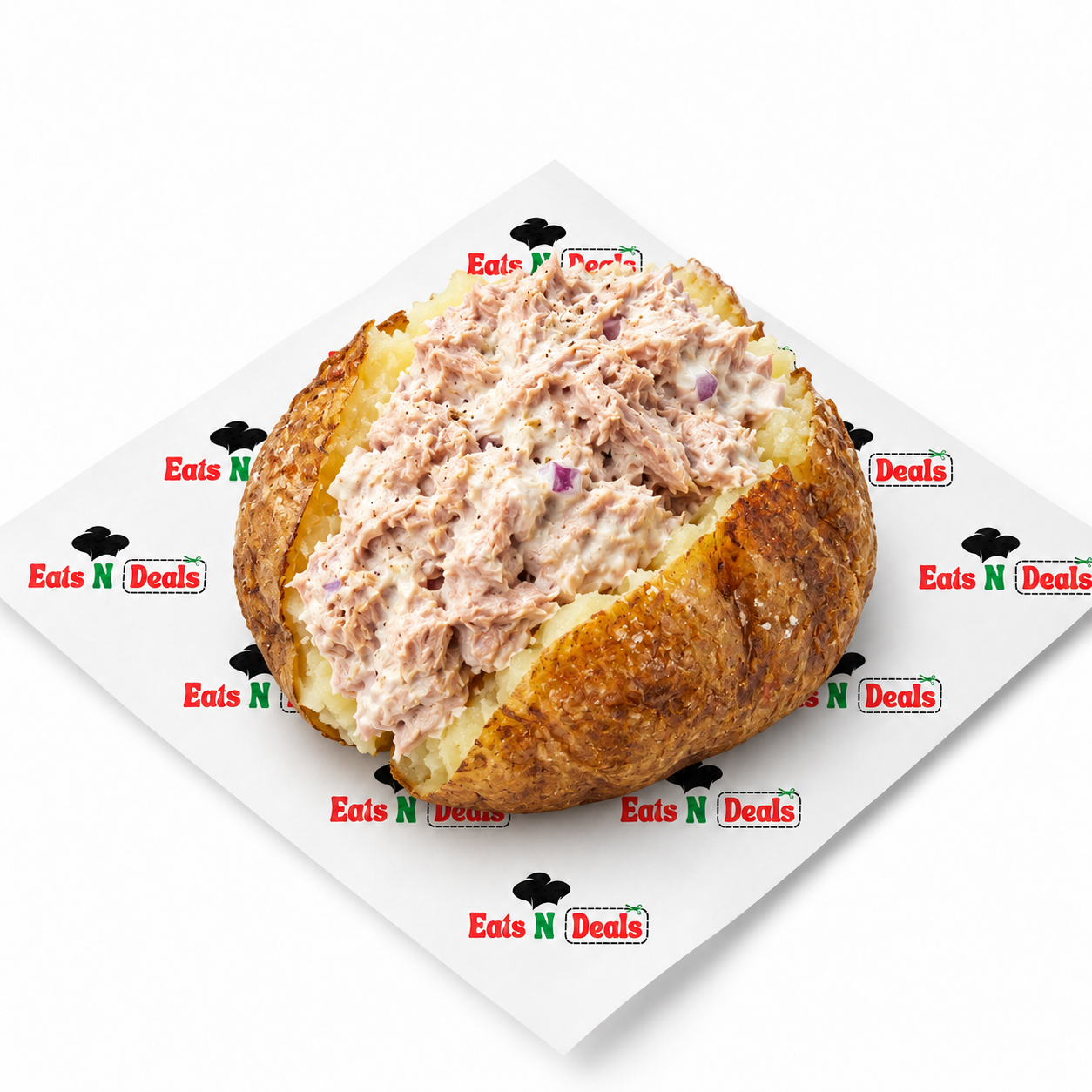 Tuna Mayo Baked Potato
