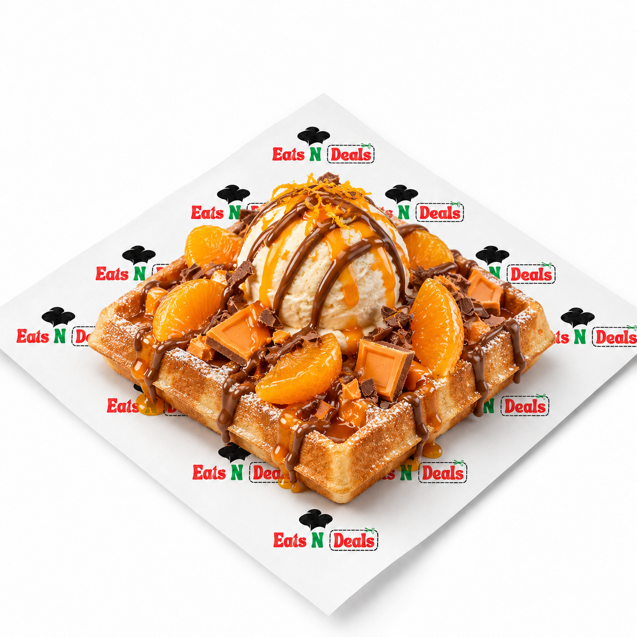 Orange Delight Waffle