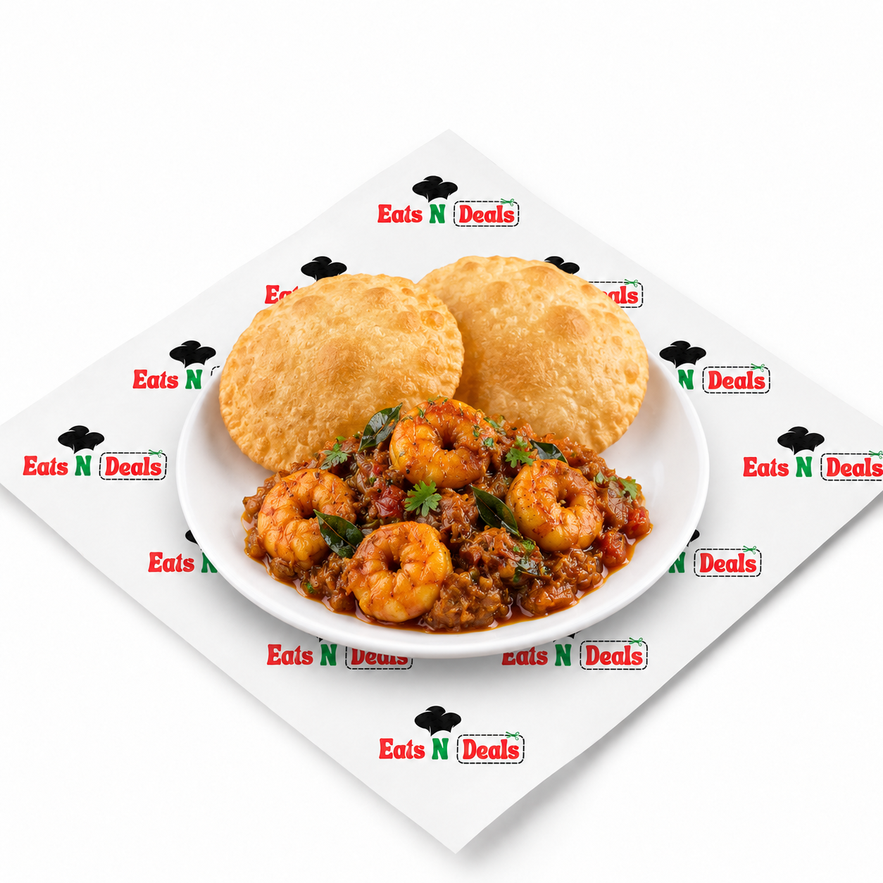 Prawn Pooris