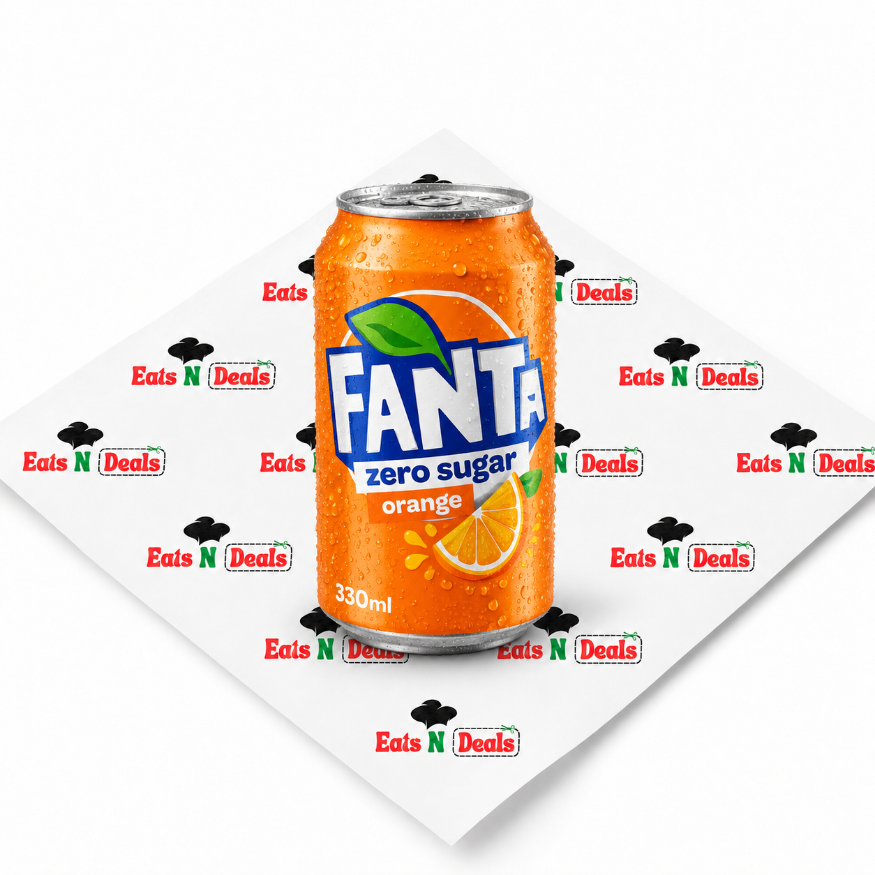Sugar Free Fanta Tin