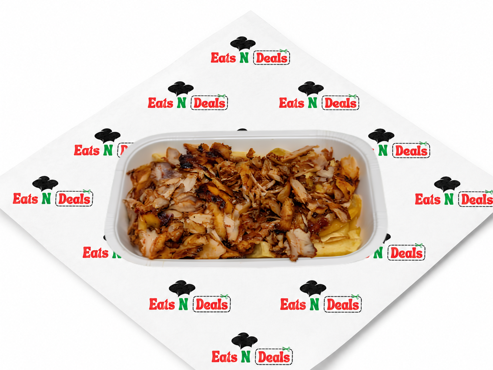 Chicken Donner & Chips