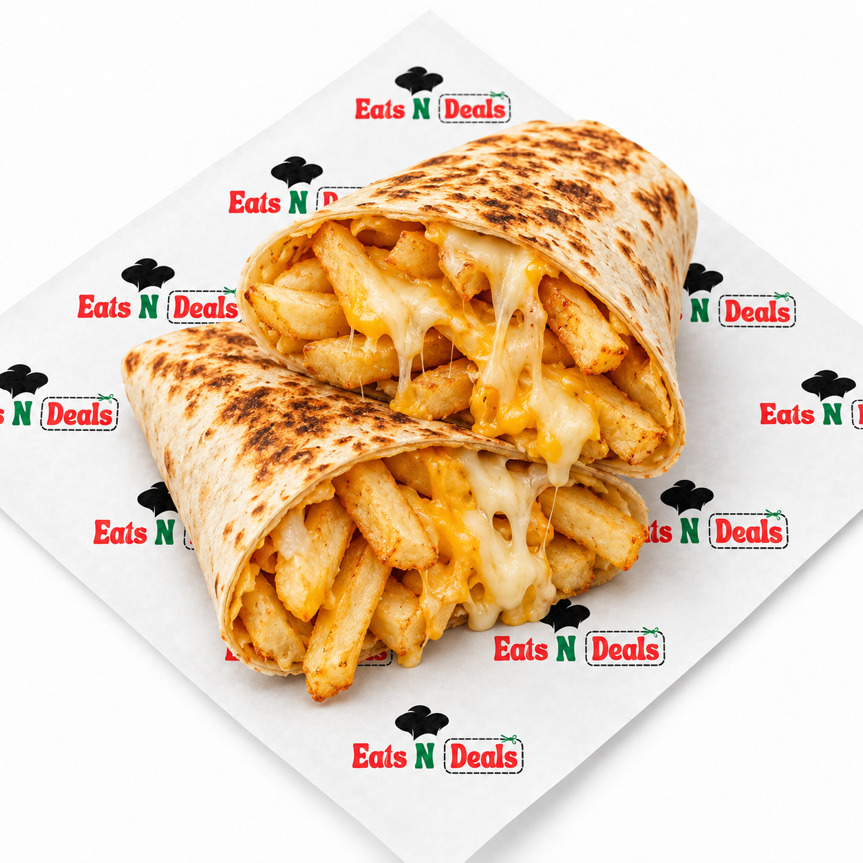 Large  Chips and Cheese Wrap