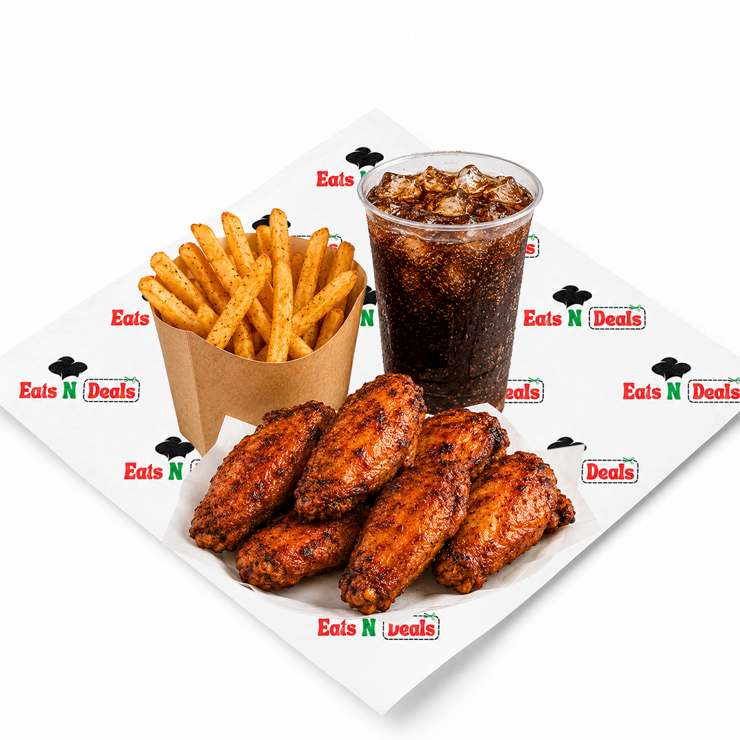 BBQ SPICY WINGS MEAL