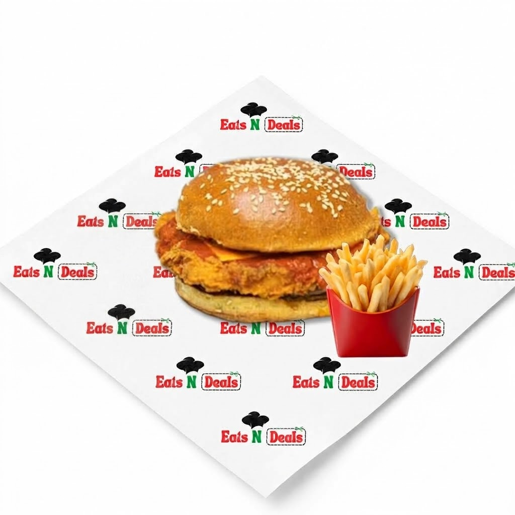Fiery Dip Burger & fries