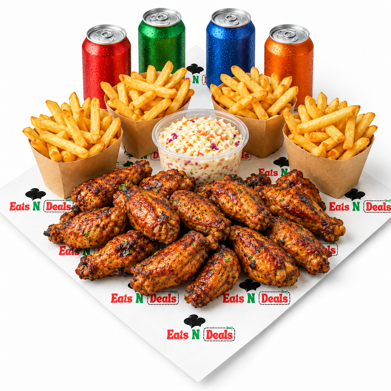 Jumbo Wings Meal