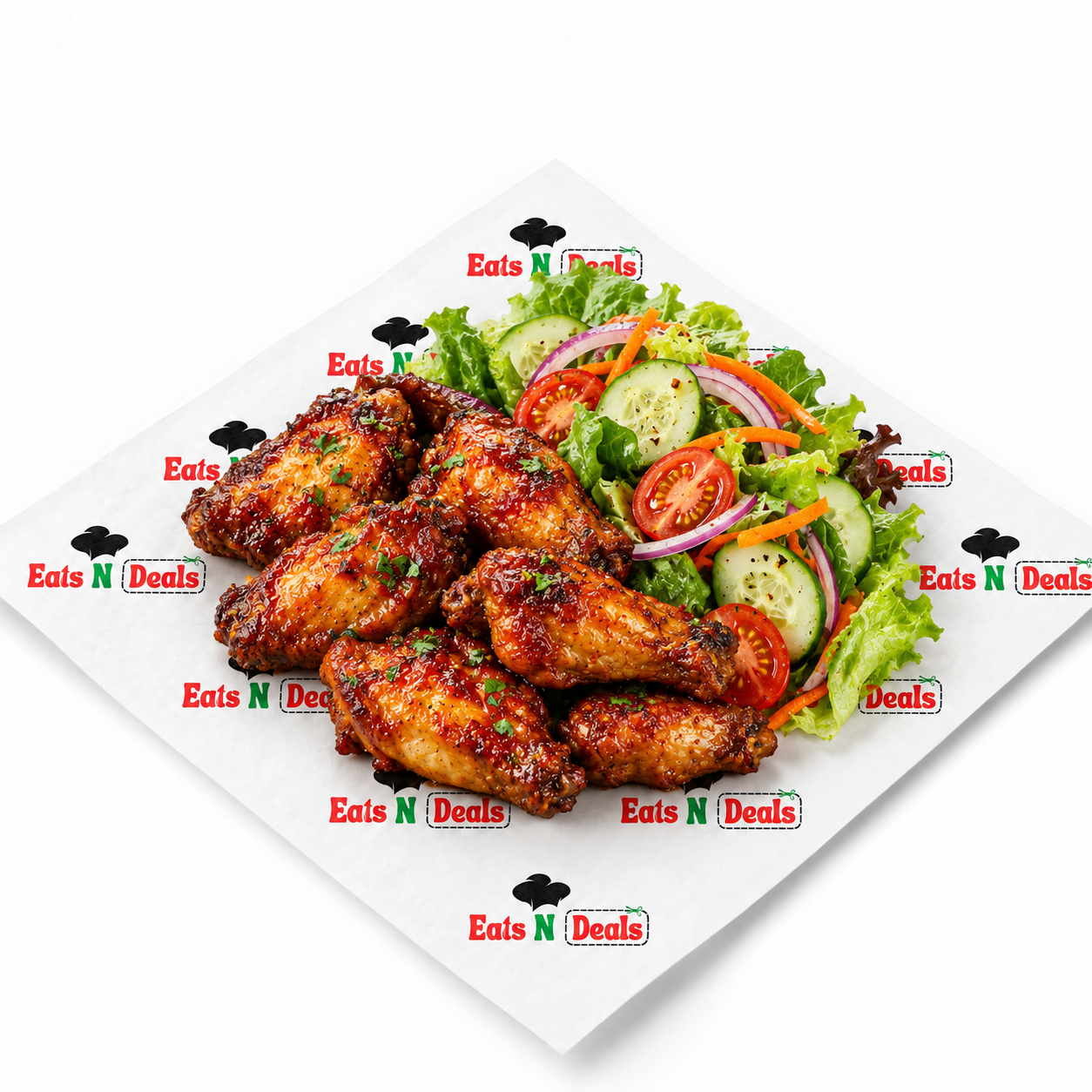 Wings Salad