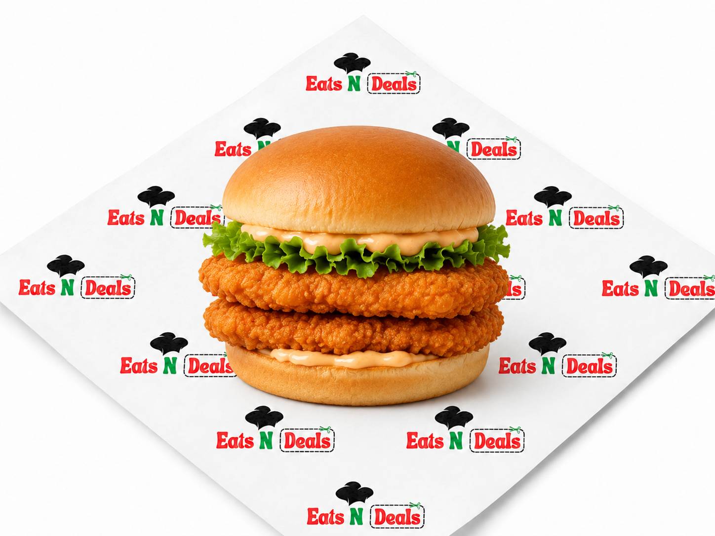 Double Chicken Fillet Burger