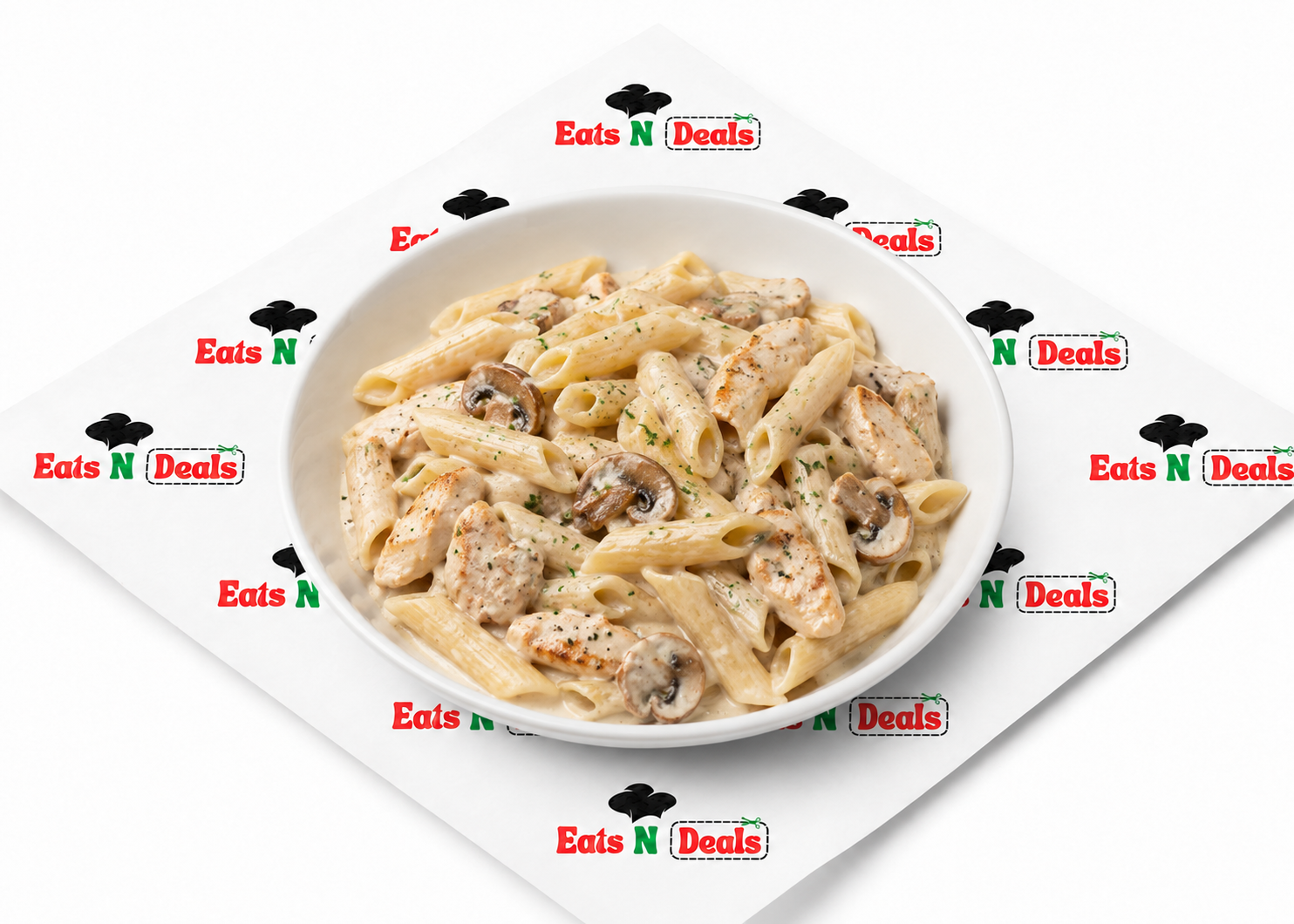 Penne Creamy Chicken & Mushroom