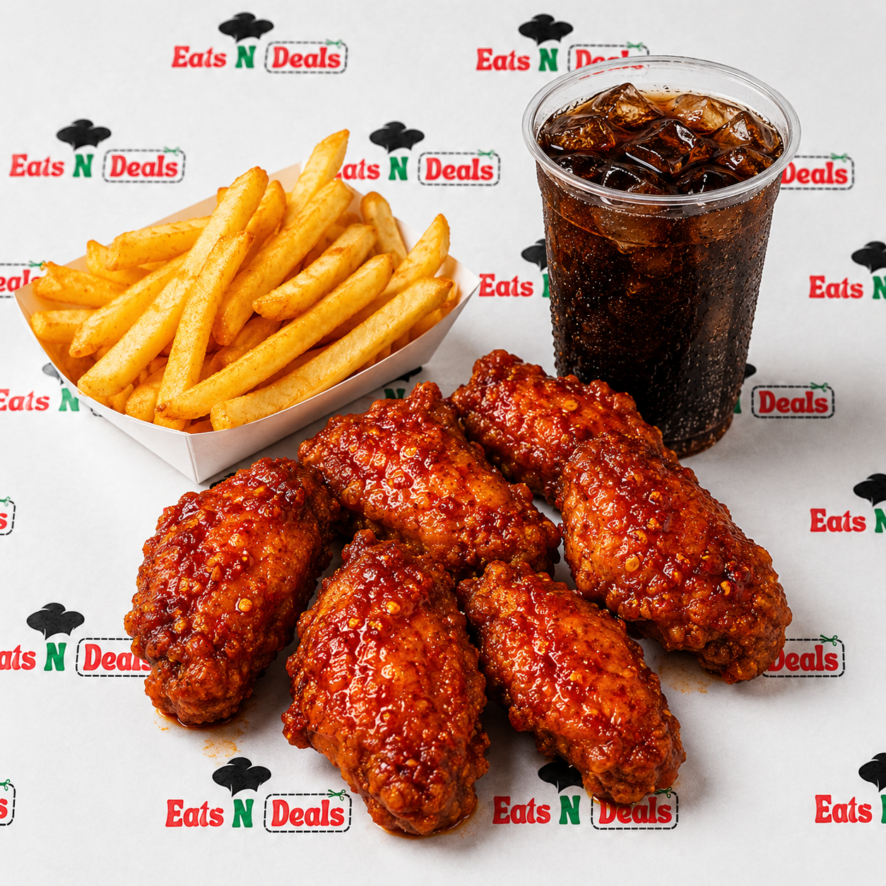 Spicy Wings Meal