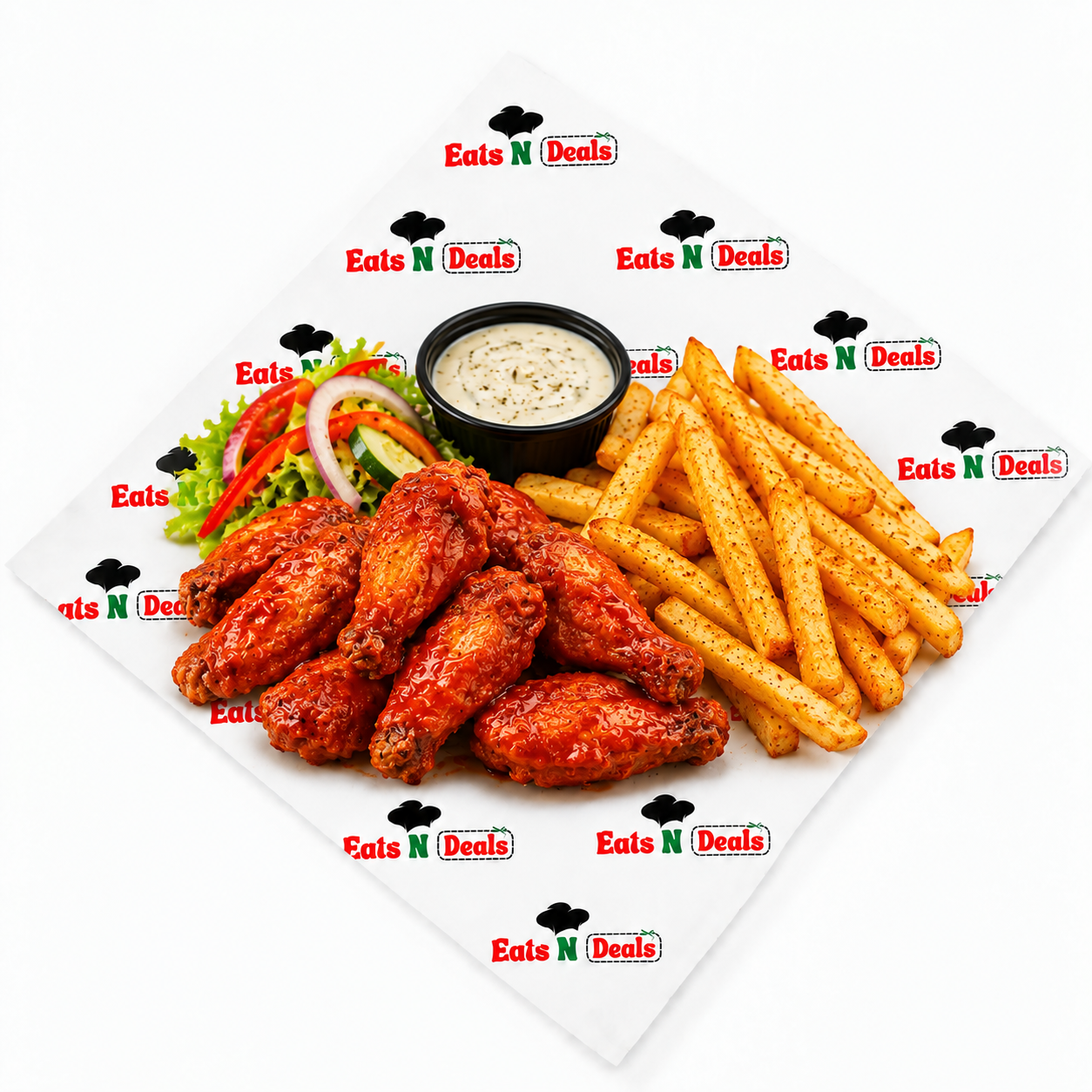 Buffalo Wings Meal
