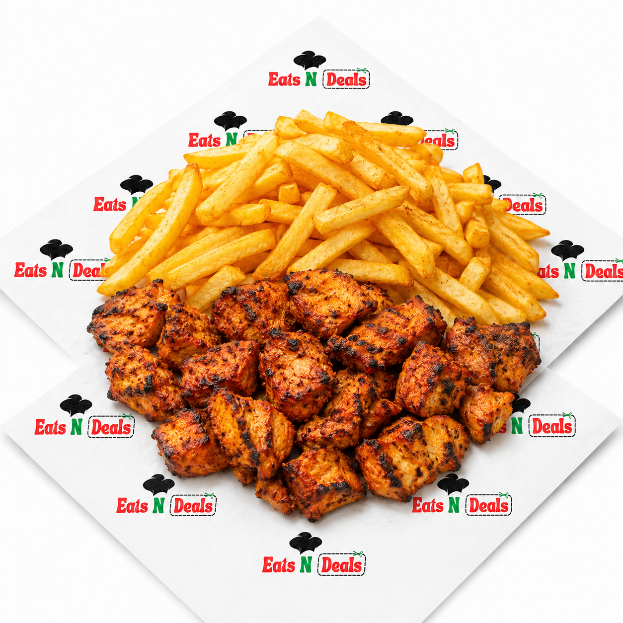 Large CHICKEN TIKKA & CHIPS