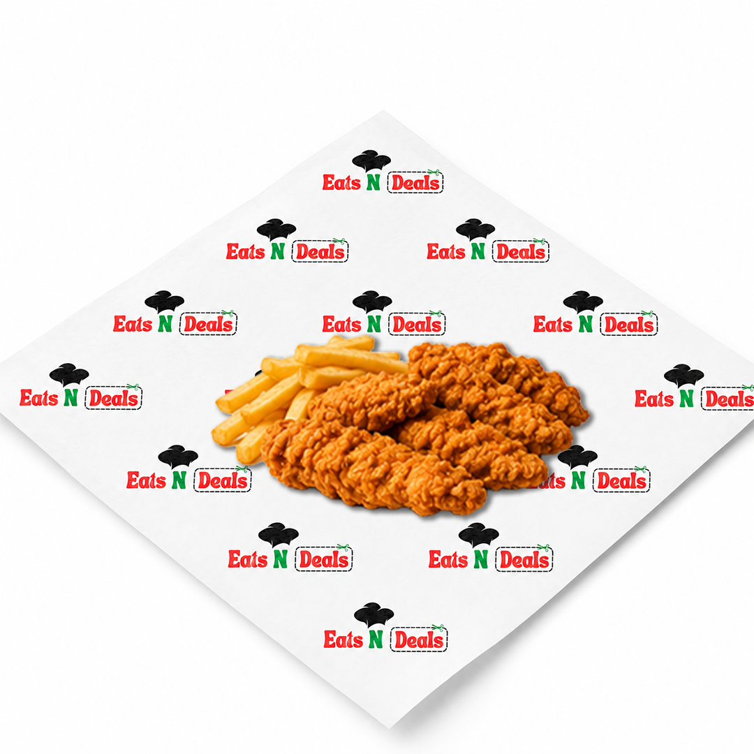 4 Pieces of Chicken Strips (With Chips)