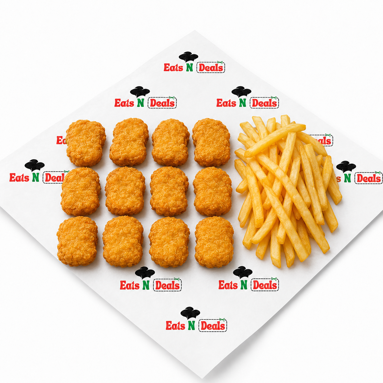 Chicken Nuggets With Chips