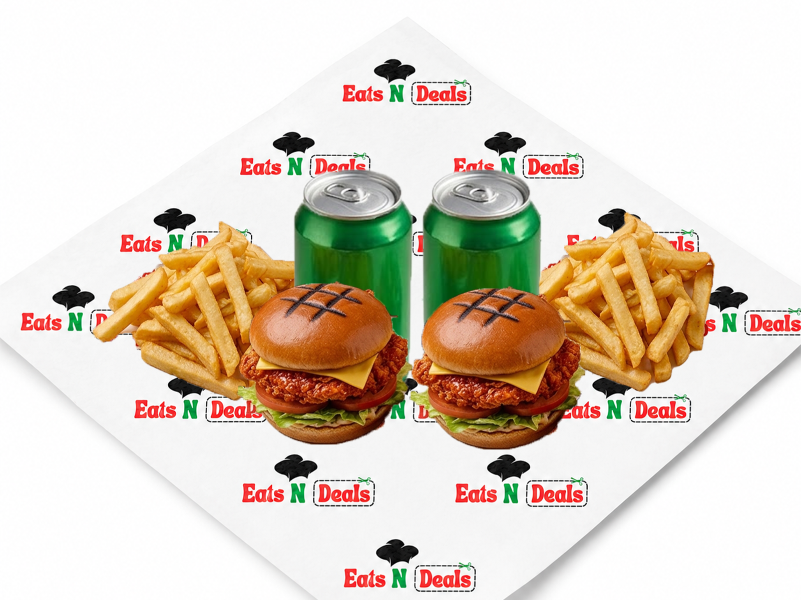 2 x Classic Peri Burger Meals