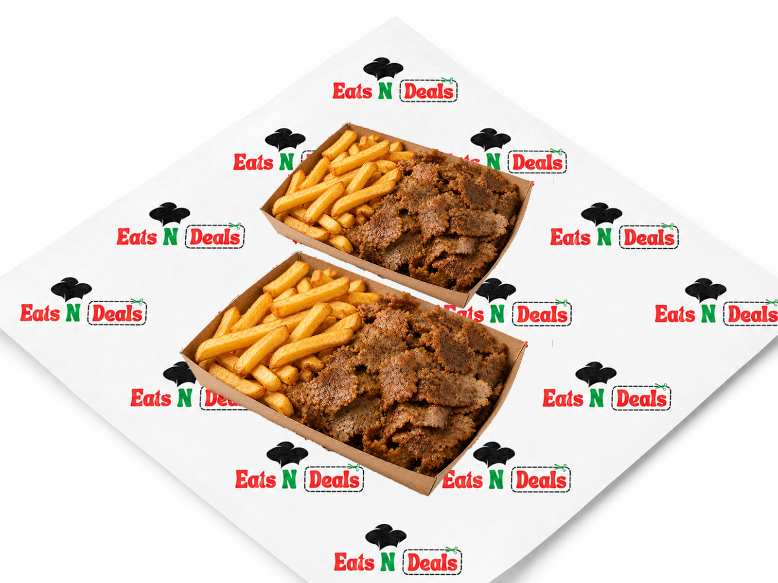 2 x Donner Meat & Fries