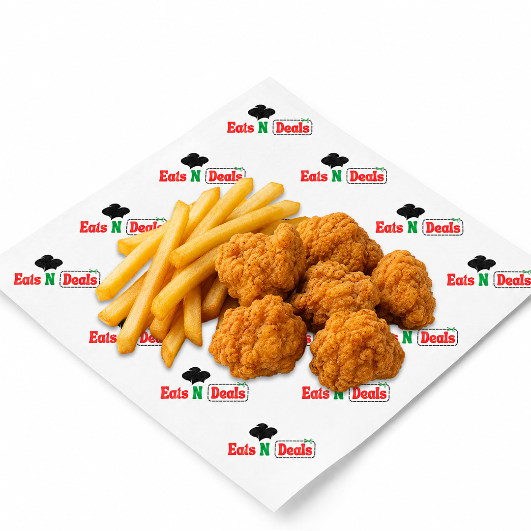 8pcs Popcorn Chicken Meal