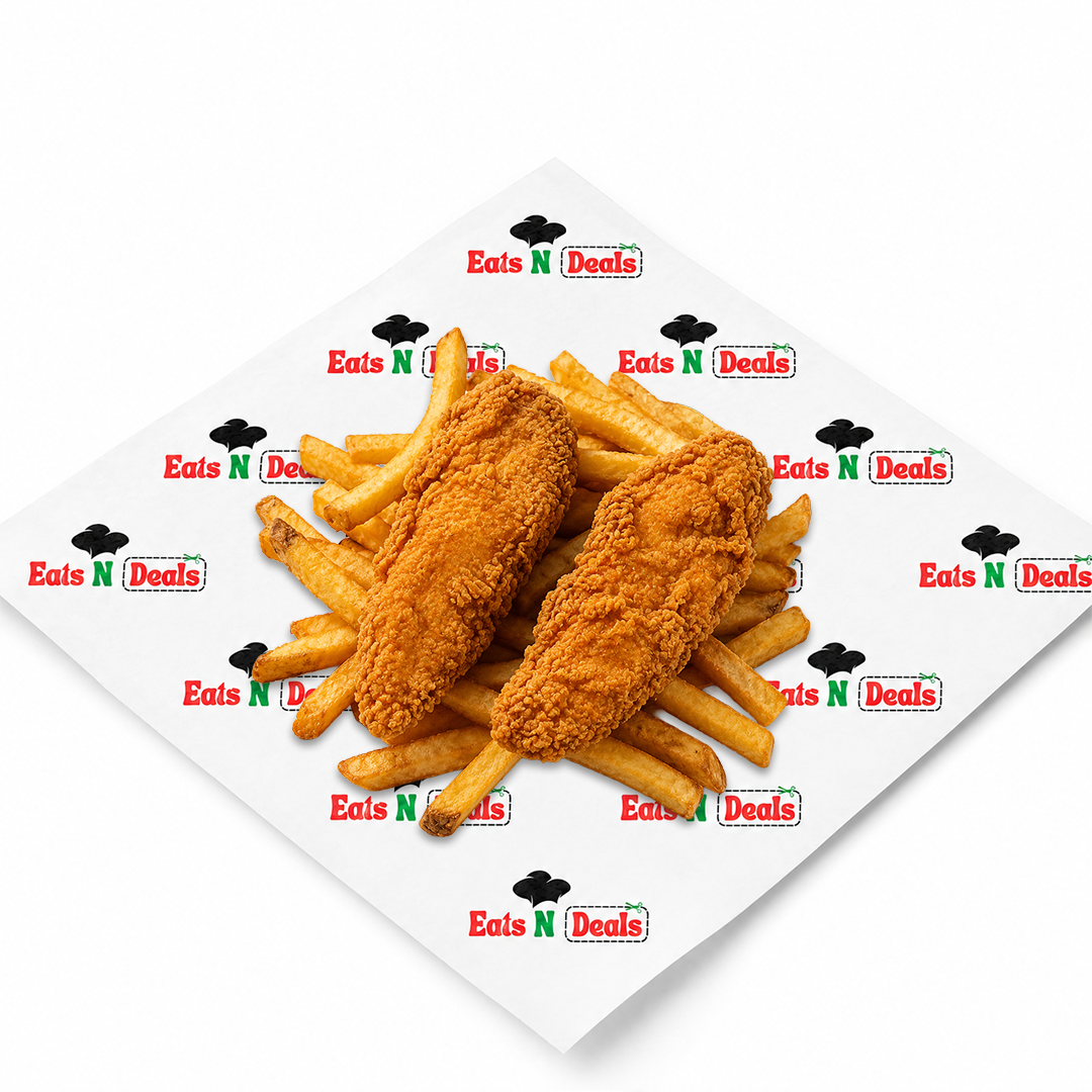 5pc Chicken Strips With Chips & Drink