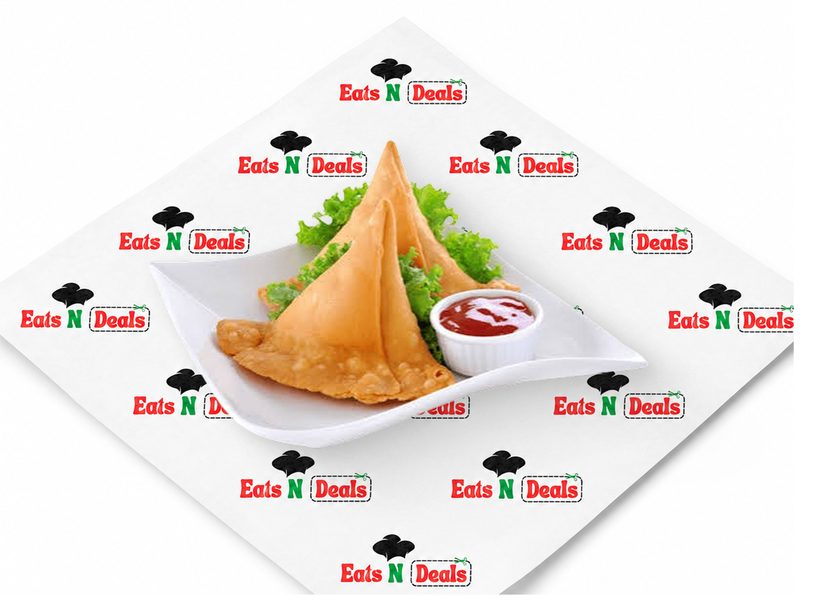 2pcs Meat Samosa