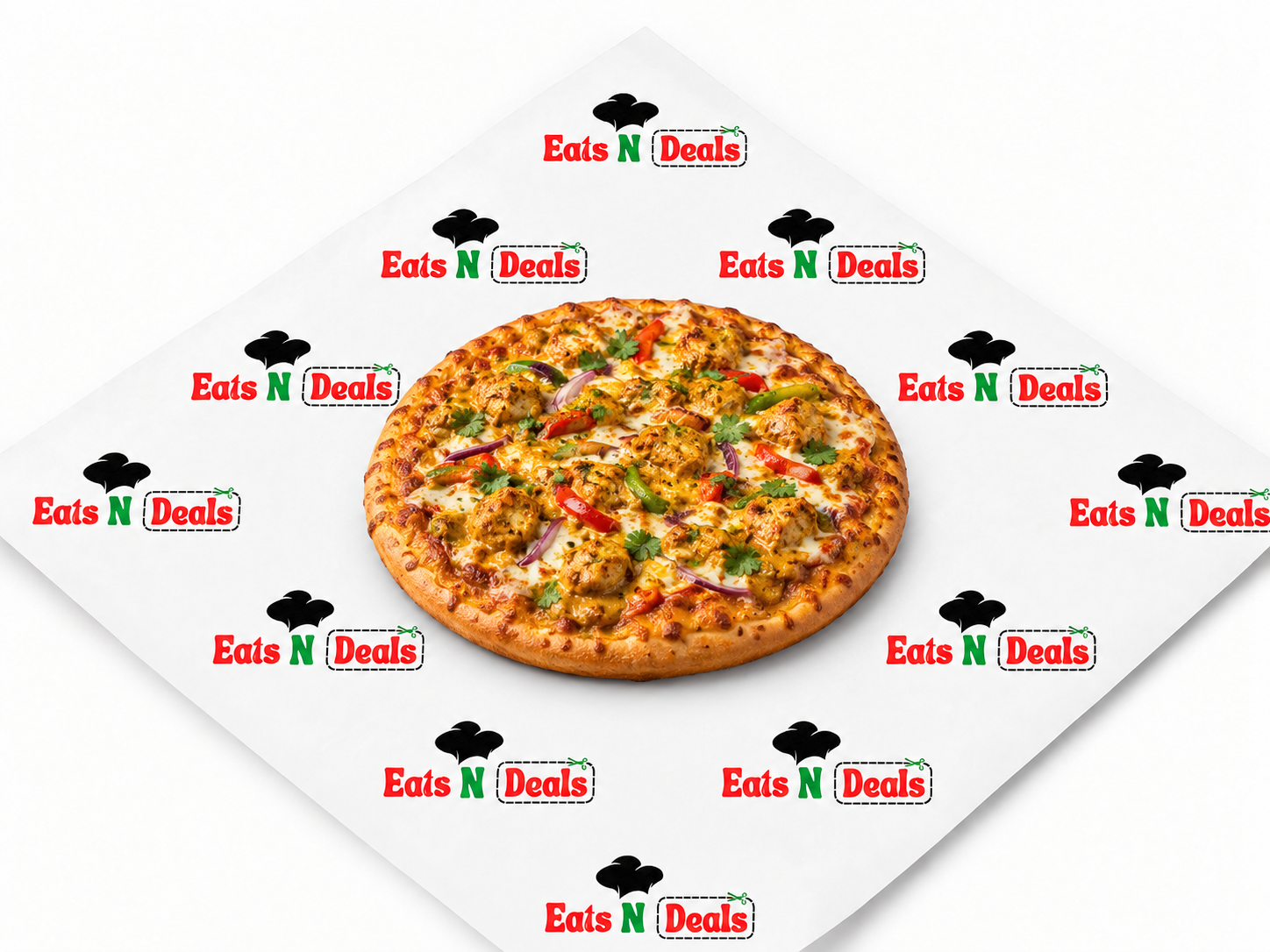 14 Inch Deep Korma Pizza