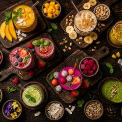 Fresh Fruit Shakes