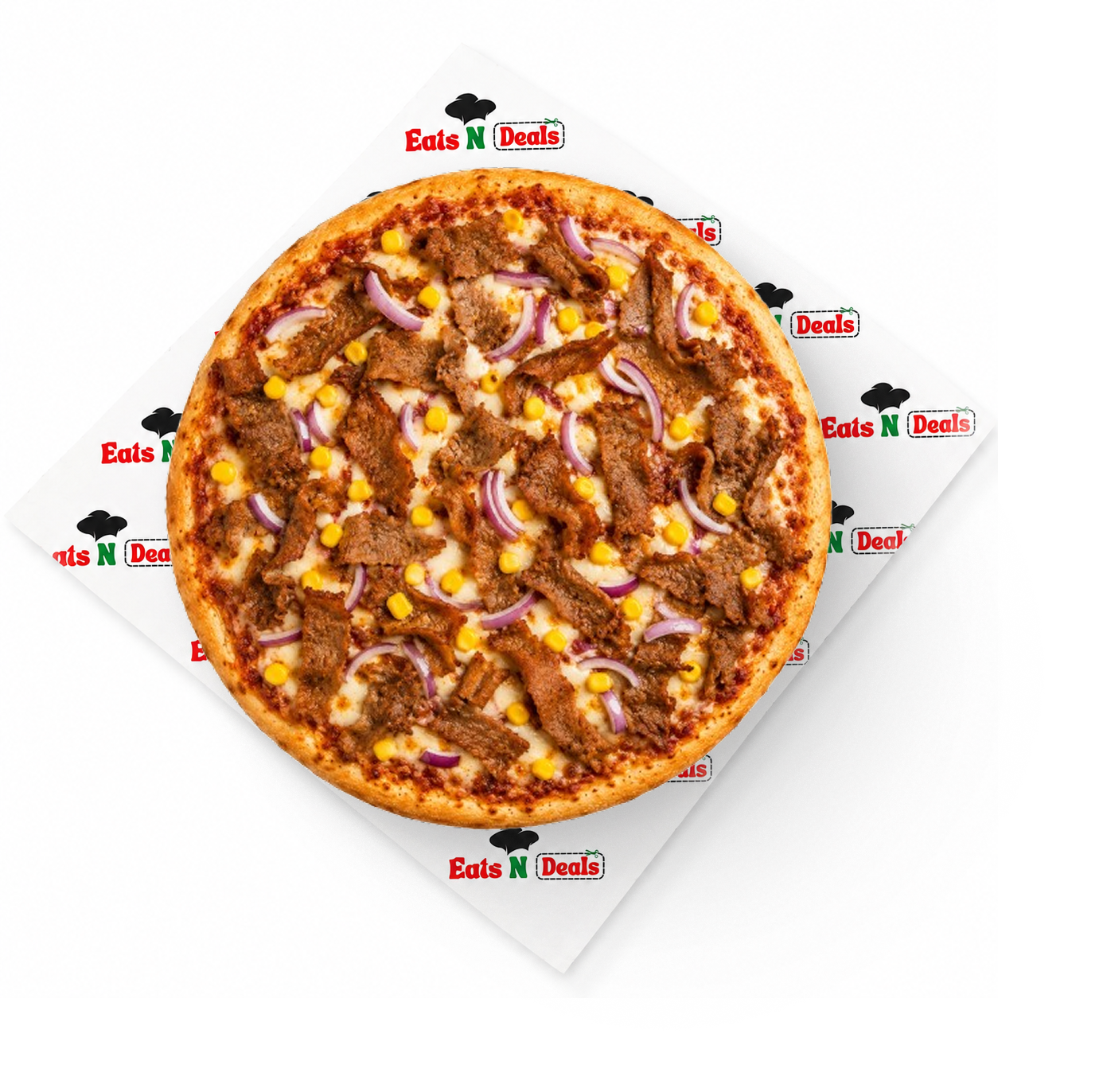 14 inch Kebab Pizza
