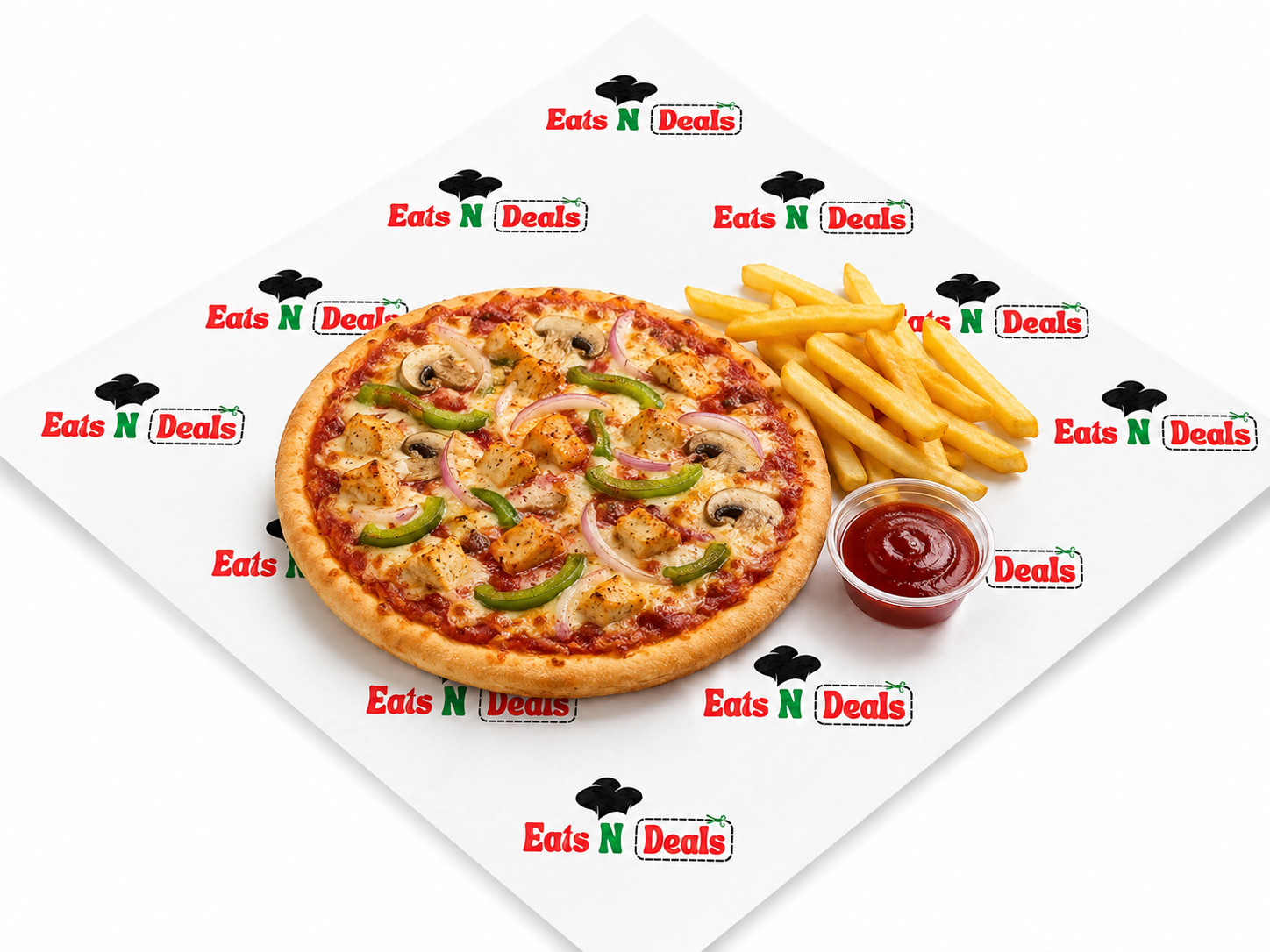 9" Pizza Meal Deal
