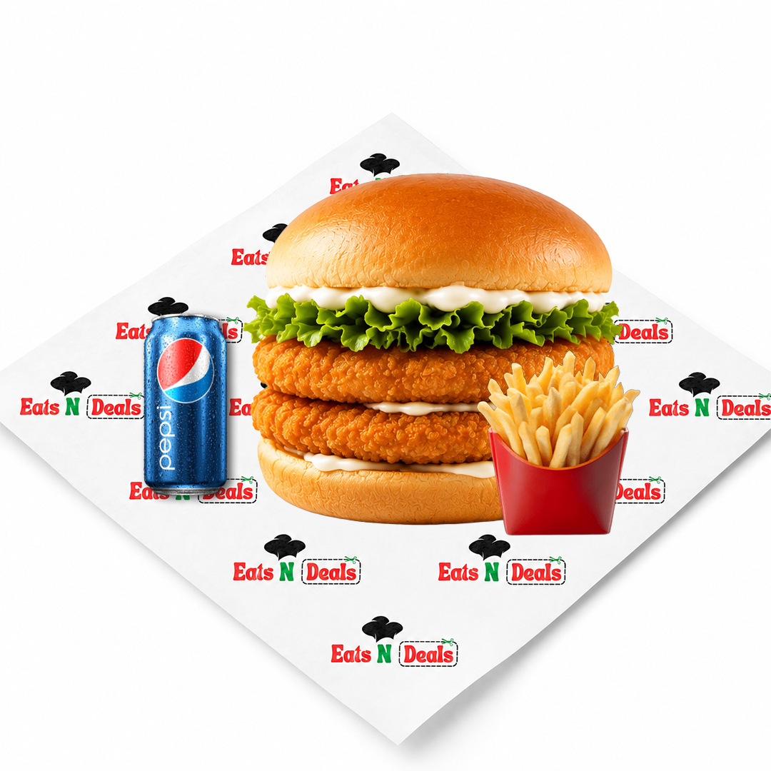1/2 lb Classic Chicken Burger Meal