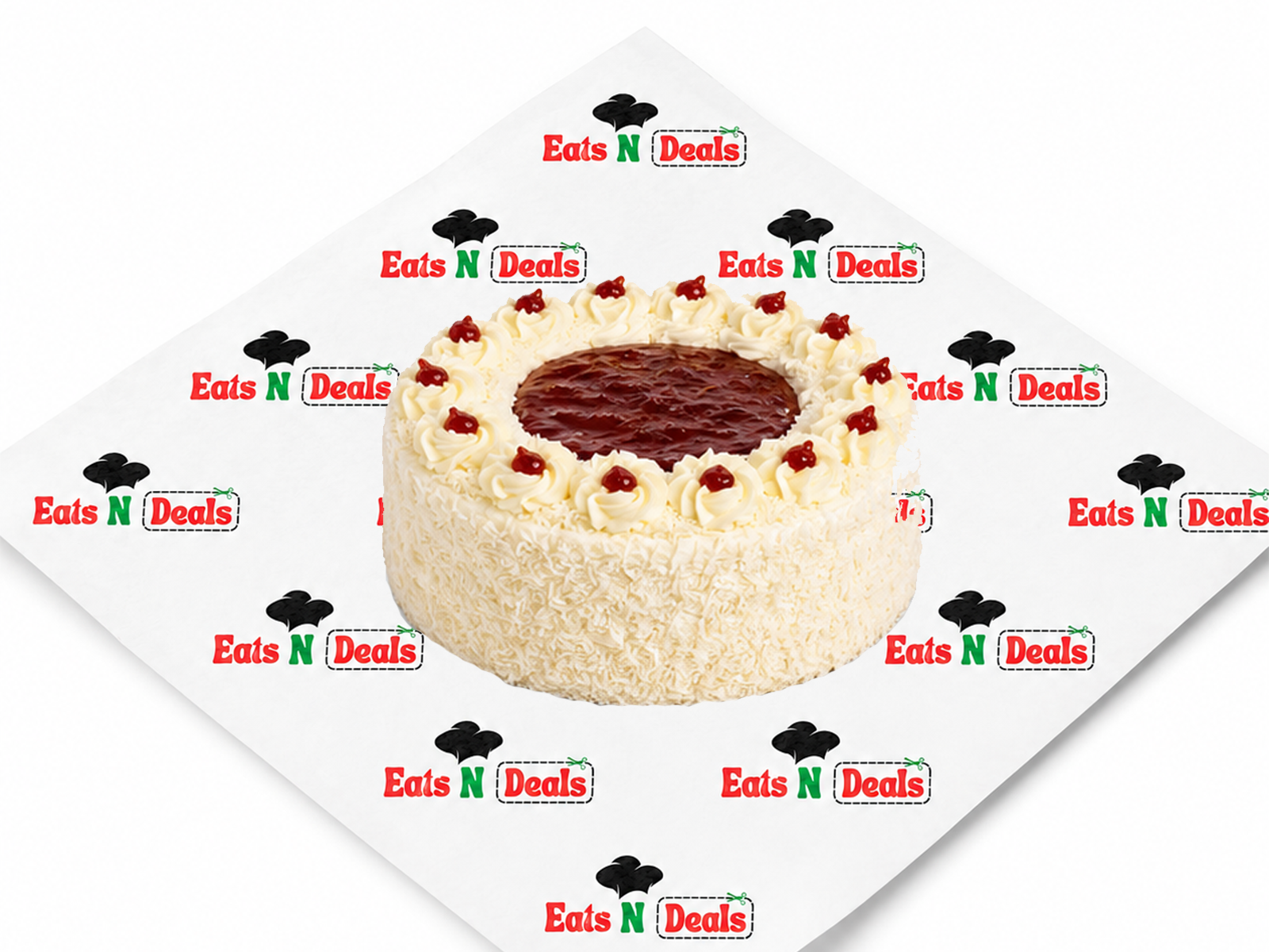 Full Jam Coconut Sponge Cake