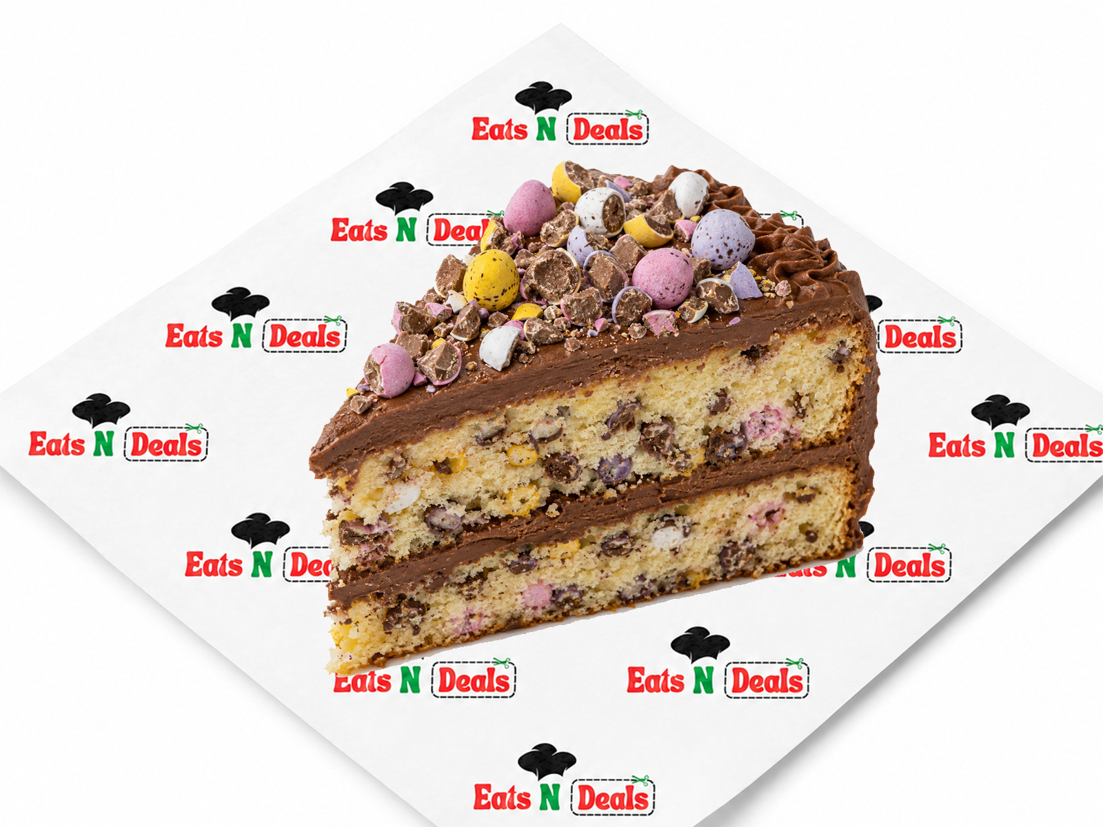 Mini Egg Crunch Cake