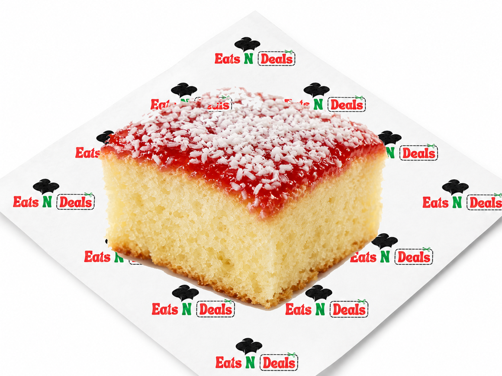 Jam Coconut Sponge-