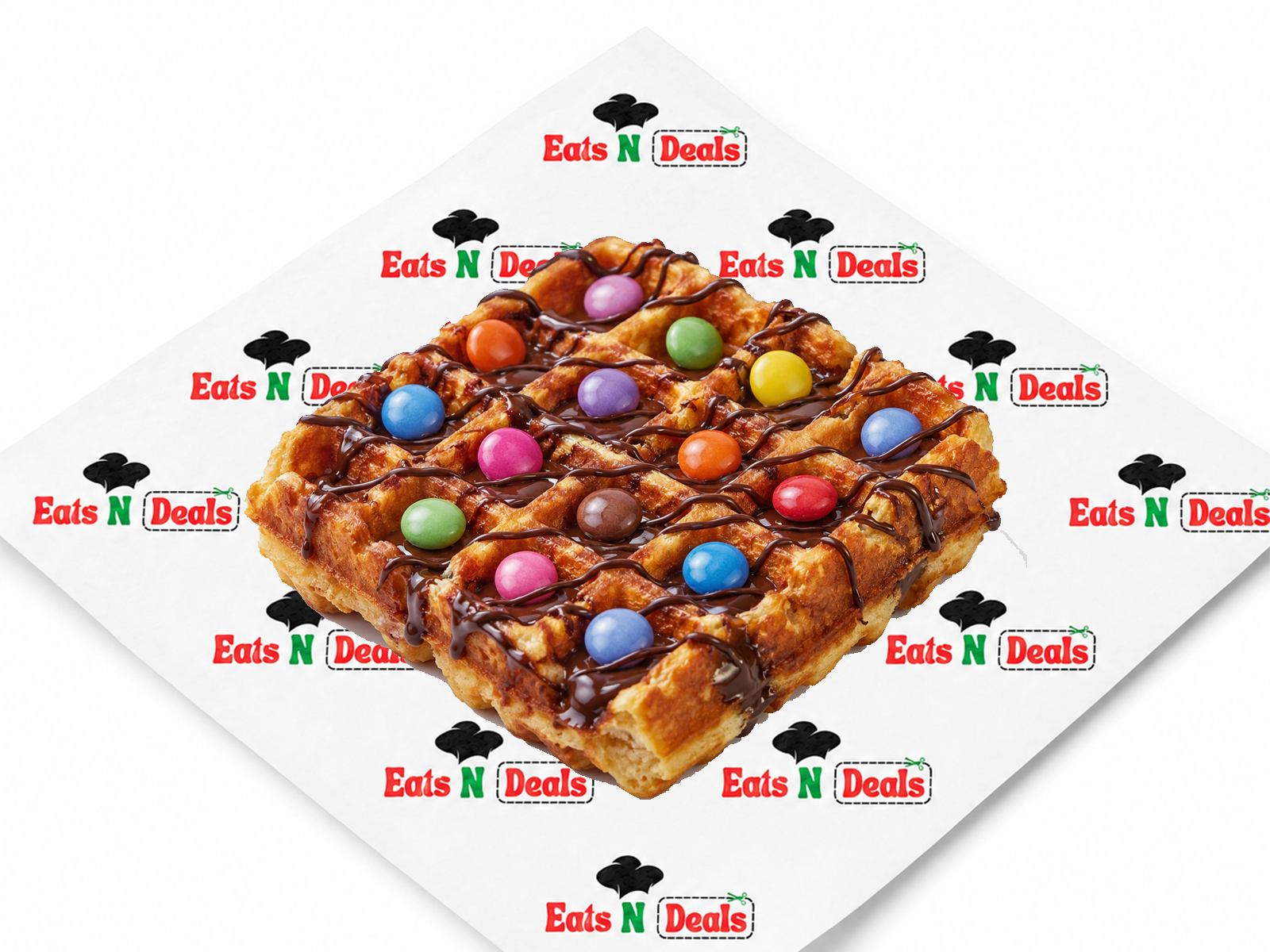Smartie Waffle