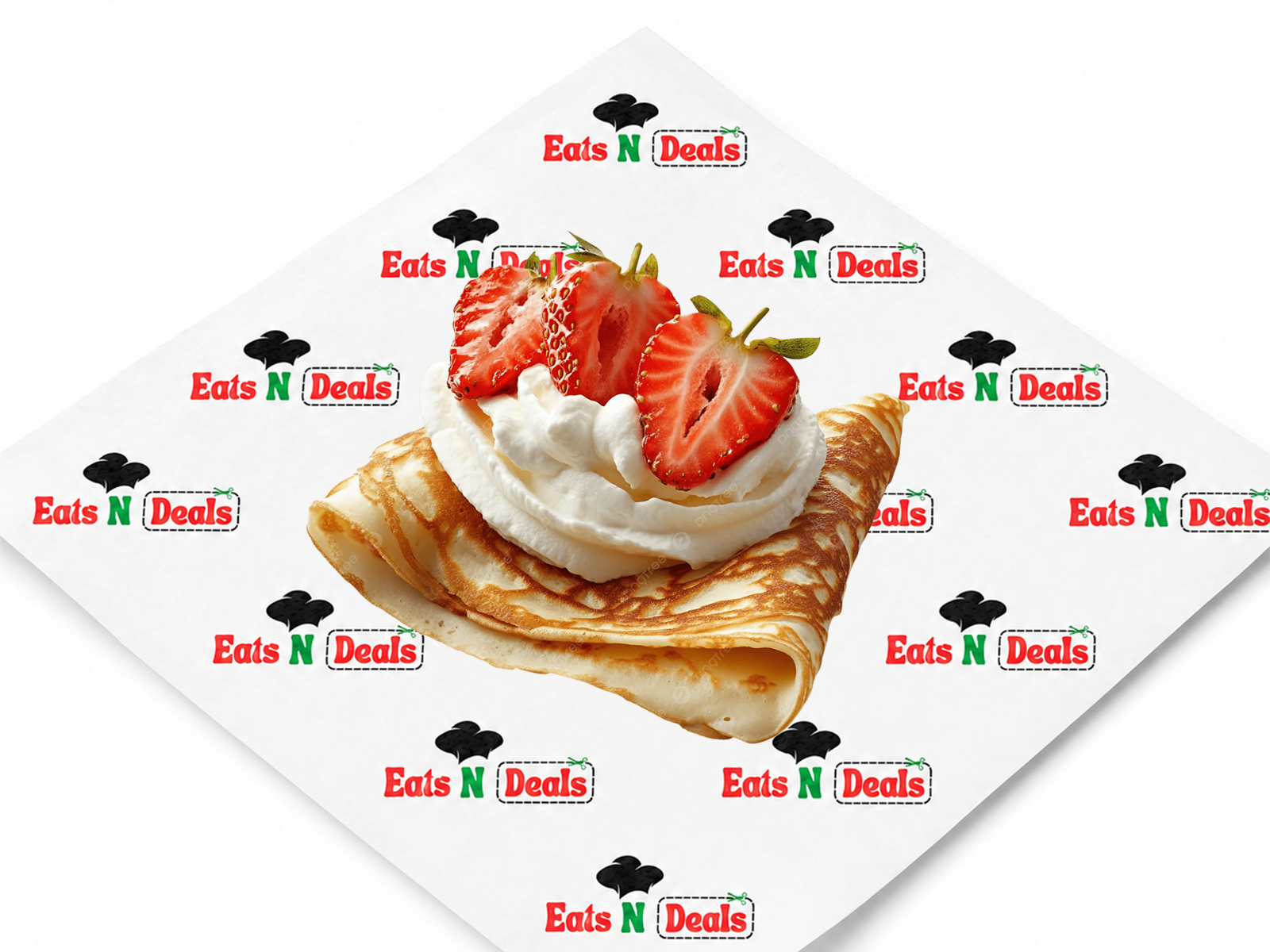 Strawberry Fusion Crepe