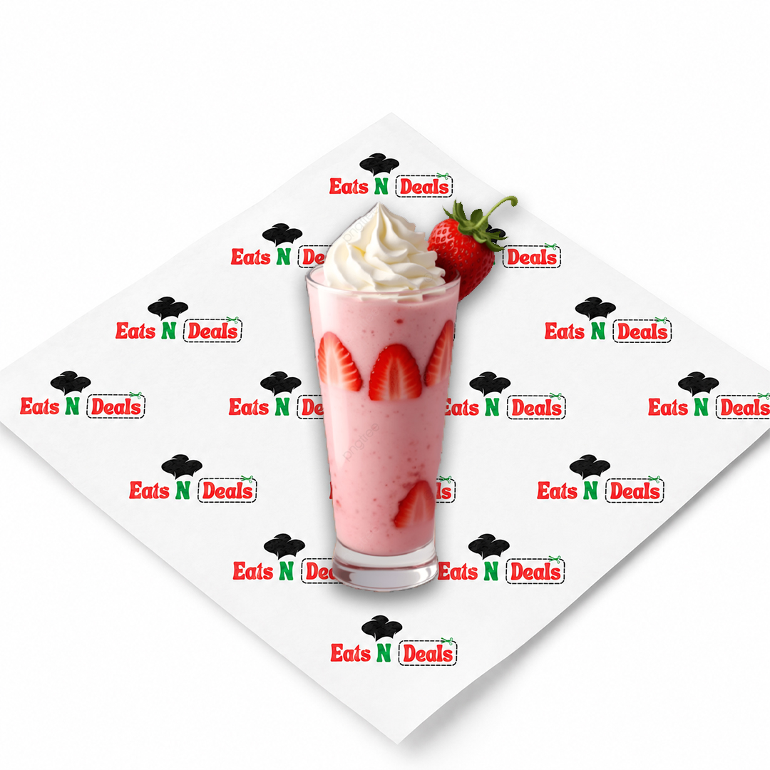 Large Fresh Strawberries Milkshake