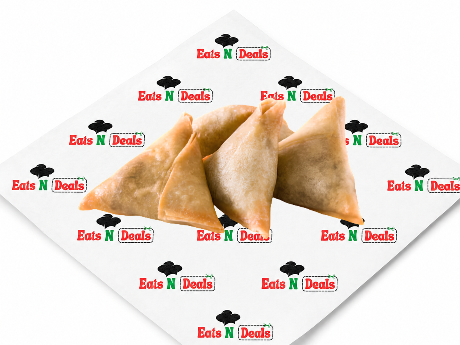 4pcs Meat Samosa