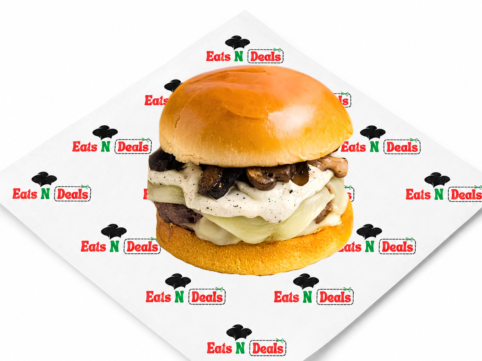 Half Pounder Garlic Burger
