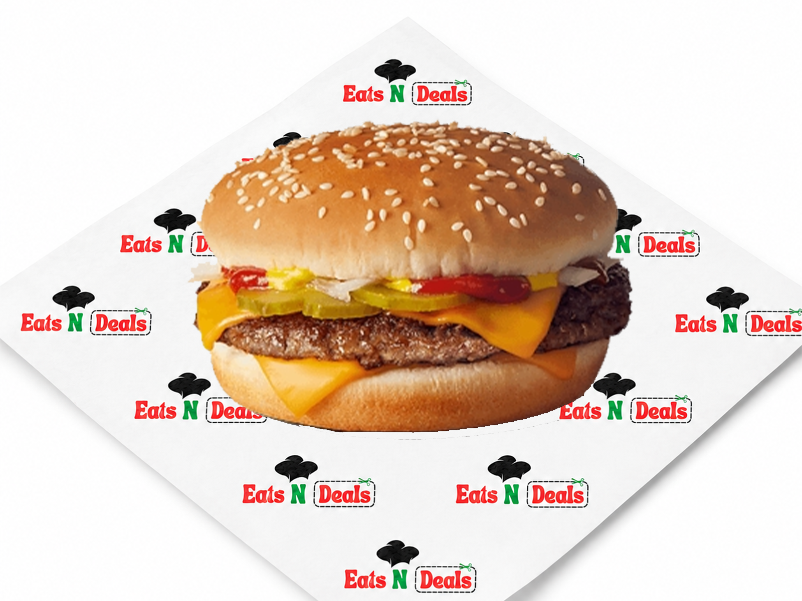 Quarter Pounder Cheeseburger With American Sliced Cheese