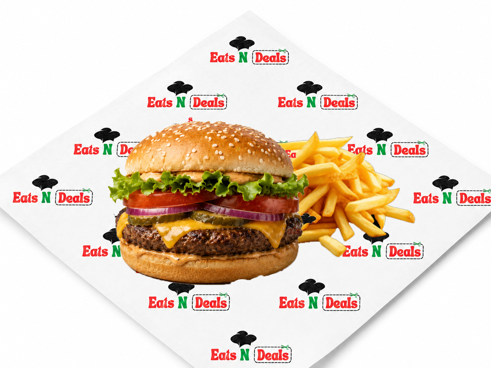 Quarter Pounder Mexican Burger With Chips