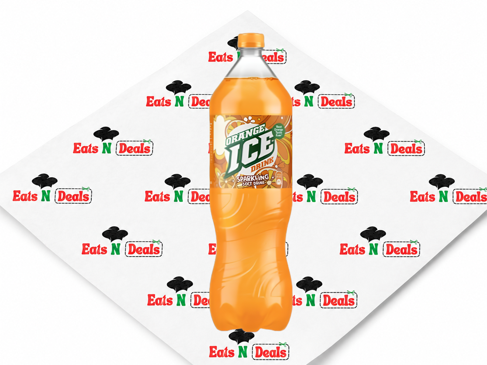 1.5Ltr Ice Orange Bottle