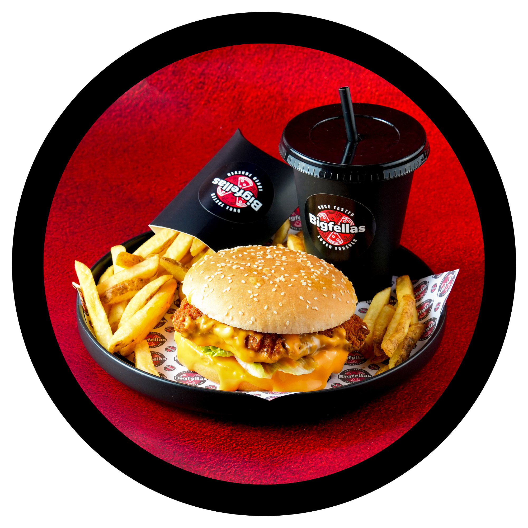 1/2lb Blazin Chicken Fillet Burger